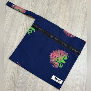 Mamo Howell Aloha Print Cosmetic Pouch Bag